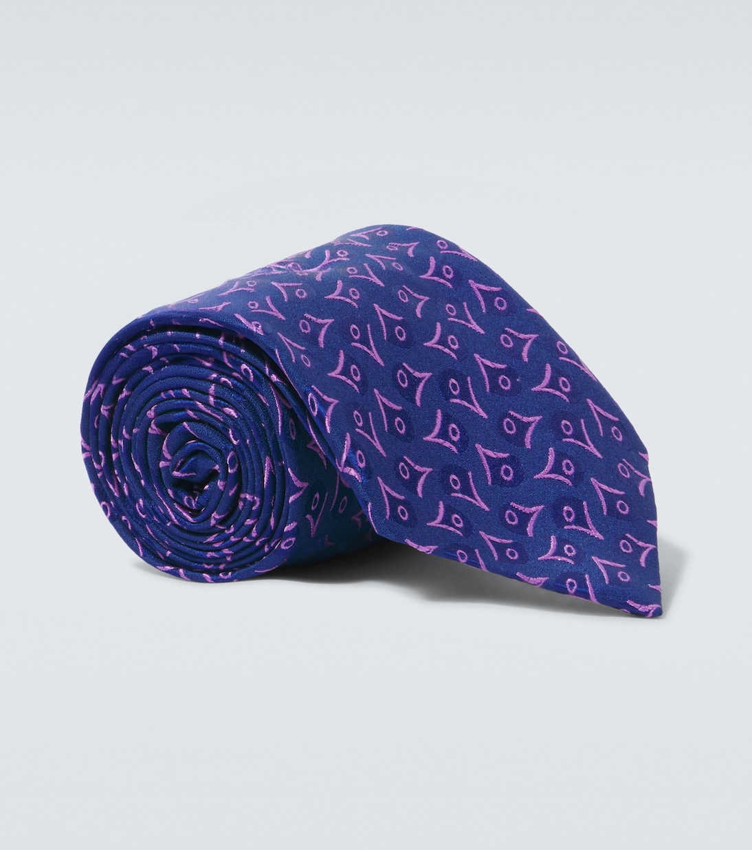 Cravatta in seta con ricamo | Charvet