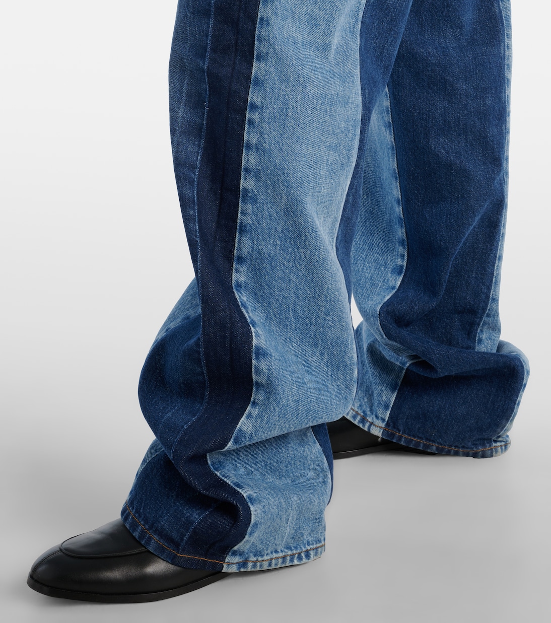 Jean ample à taille basse | Gucci
