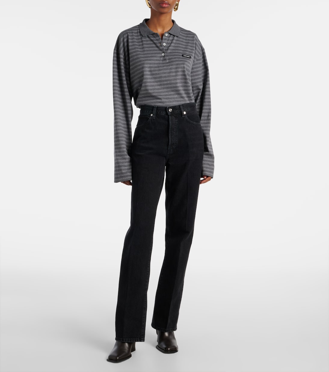 Jeans regular The Vertical a vita alta | Frame