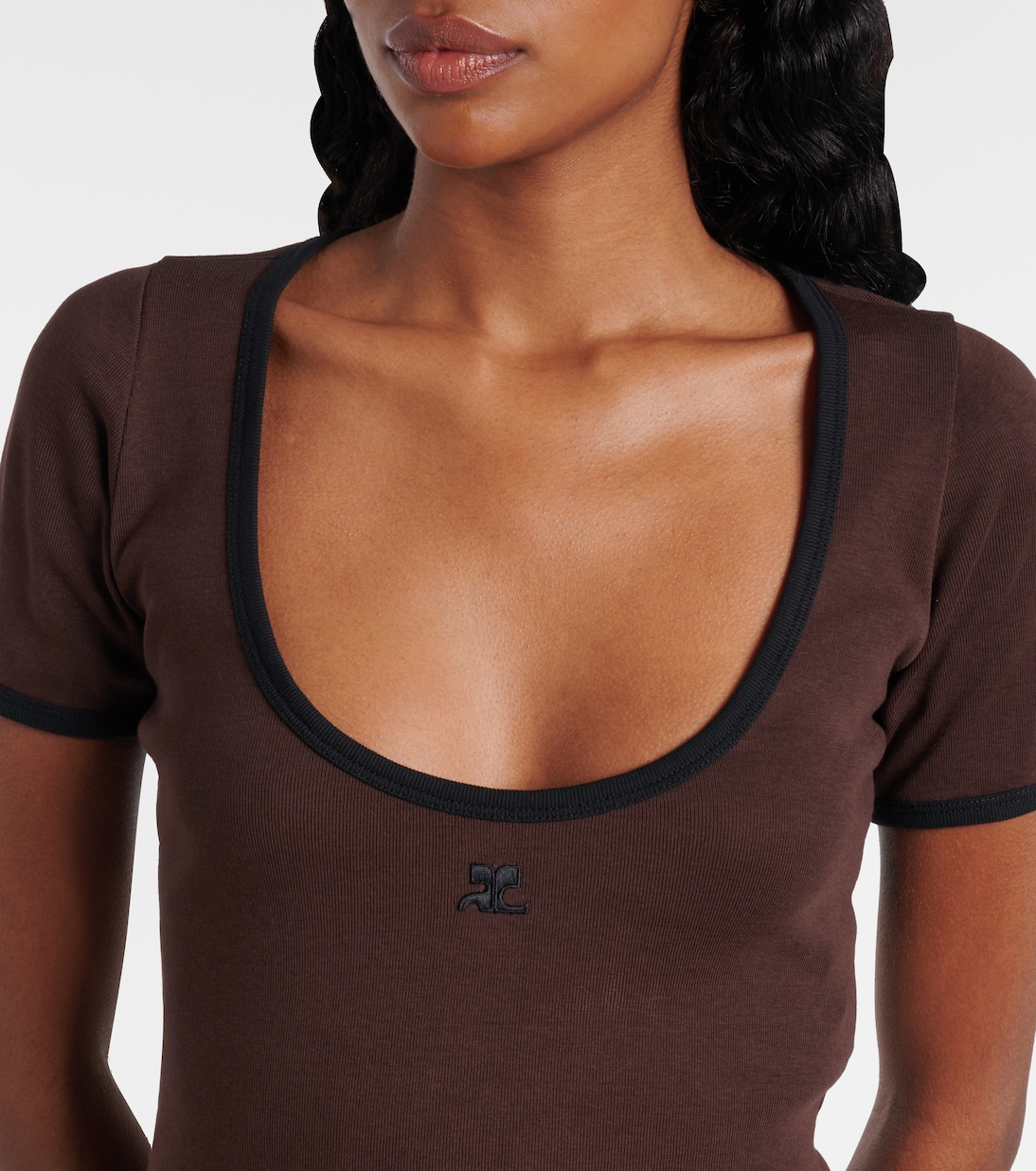 Minikleid Holistic aus Baumwolle | Courrèges