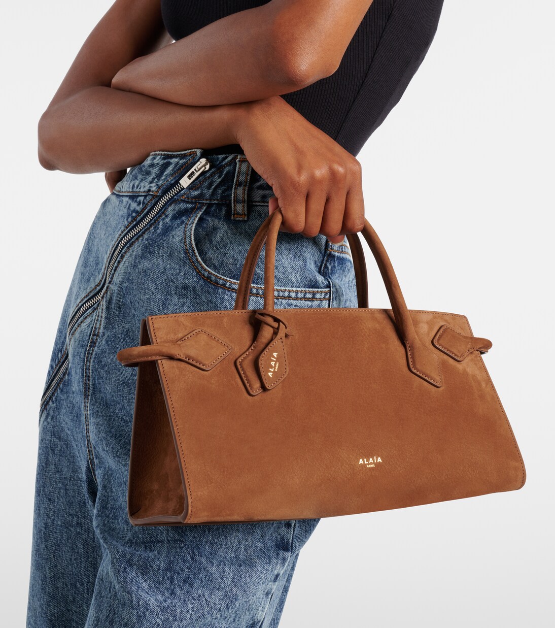 Suede tote bag | Alaïa