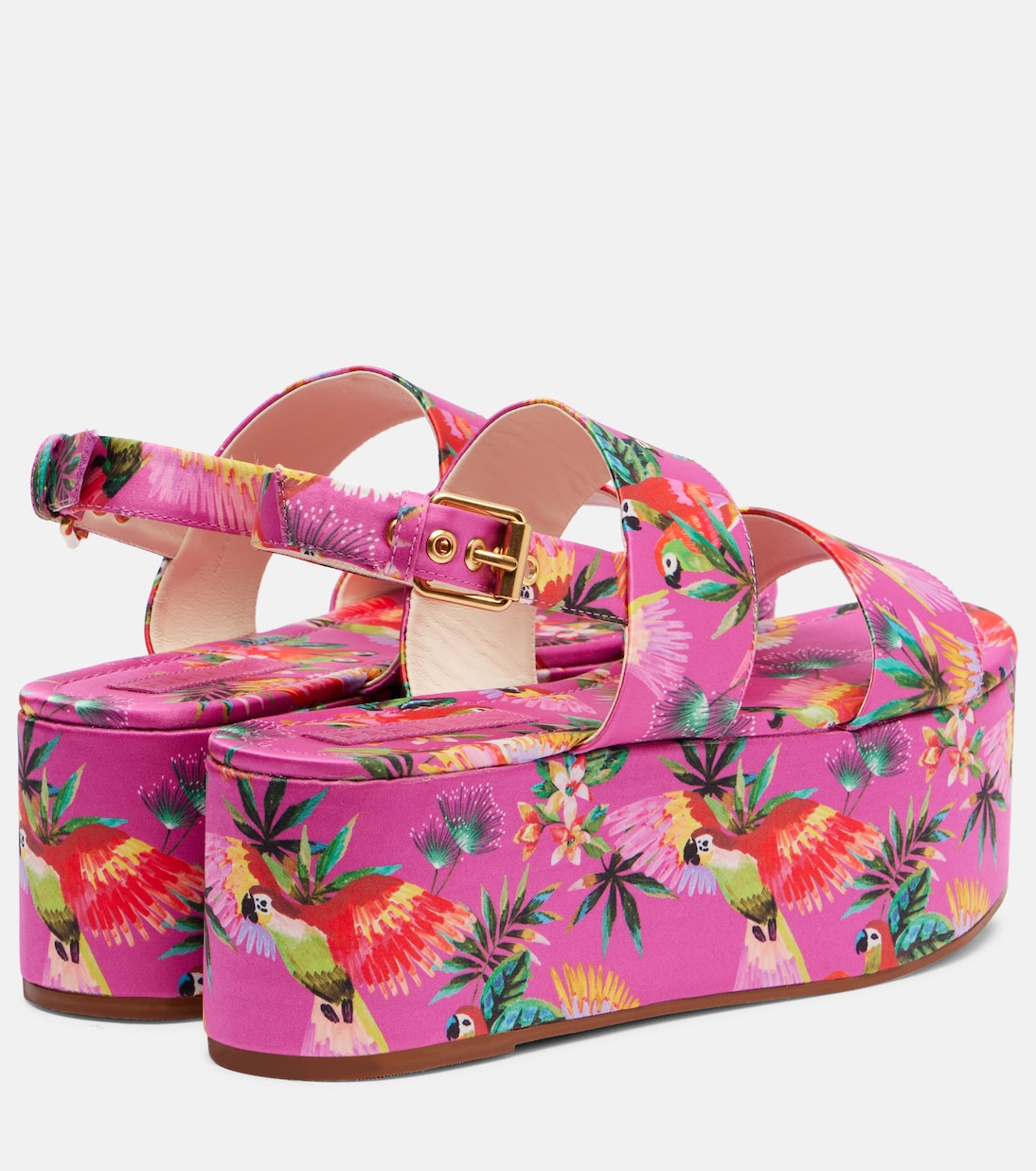 Printed platform sandals | Farm Rio