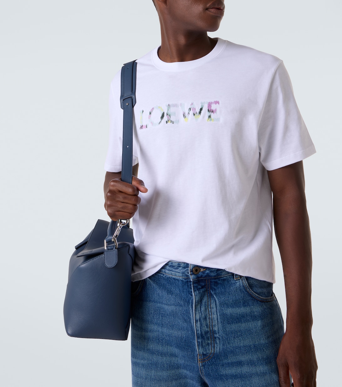 T-shirt in cotone con logo | Loewe