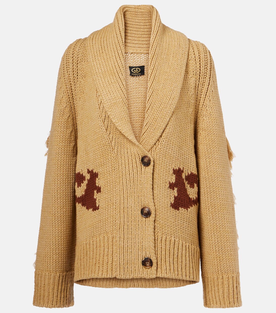 Cardigan Nora aus einem Wollgemisch | Goldbergh