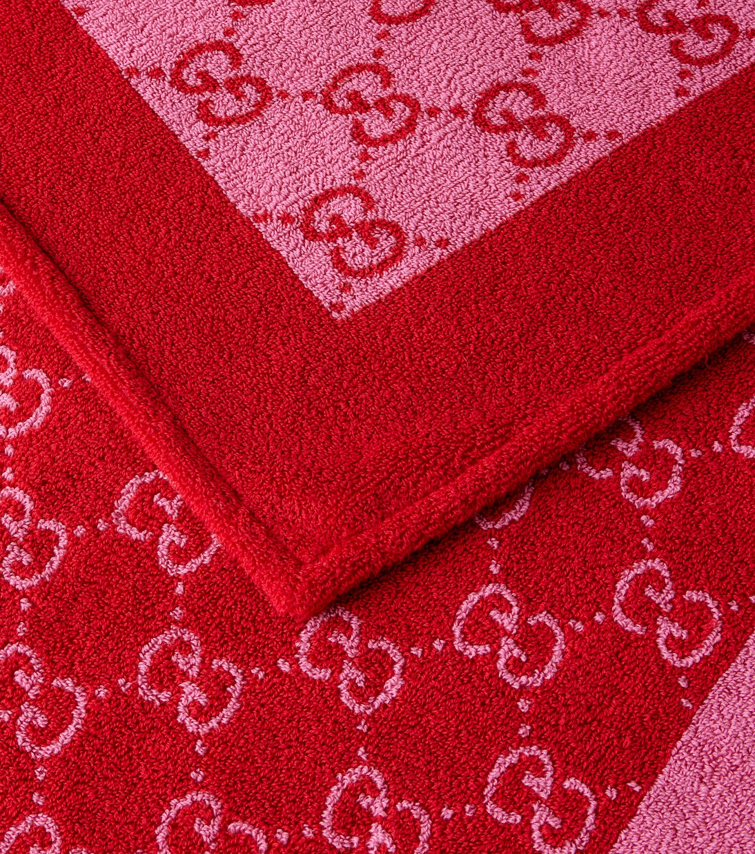 GG cotton terry beach blanket | Gucci
