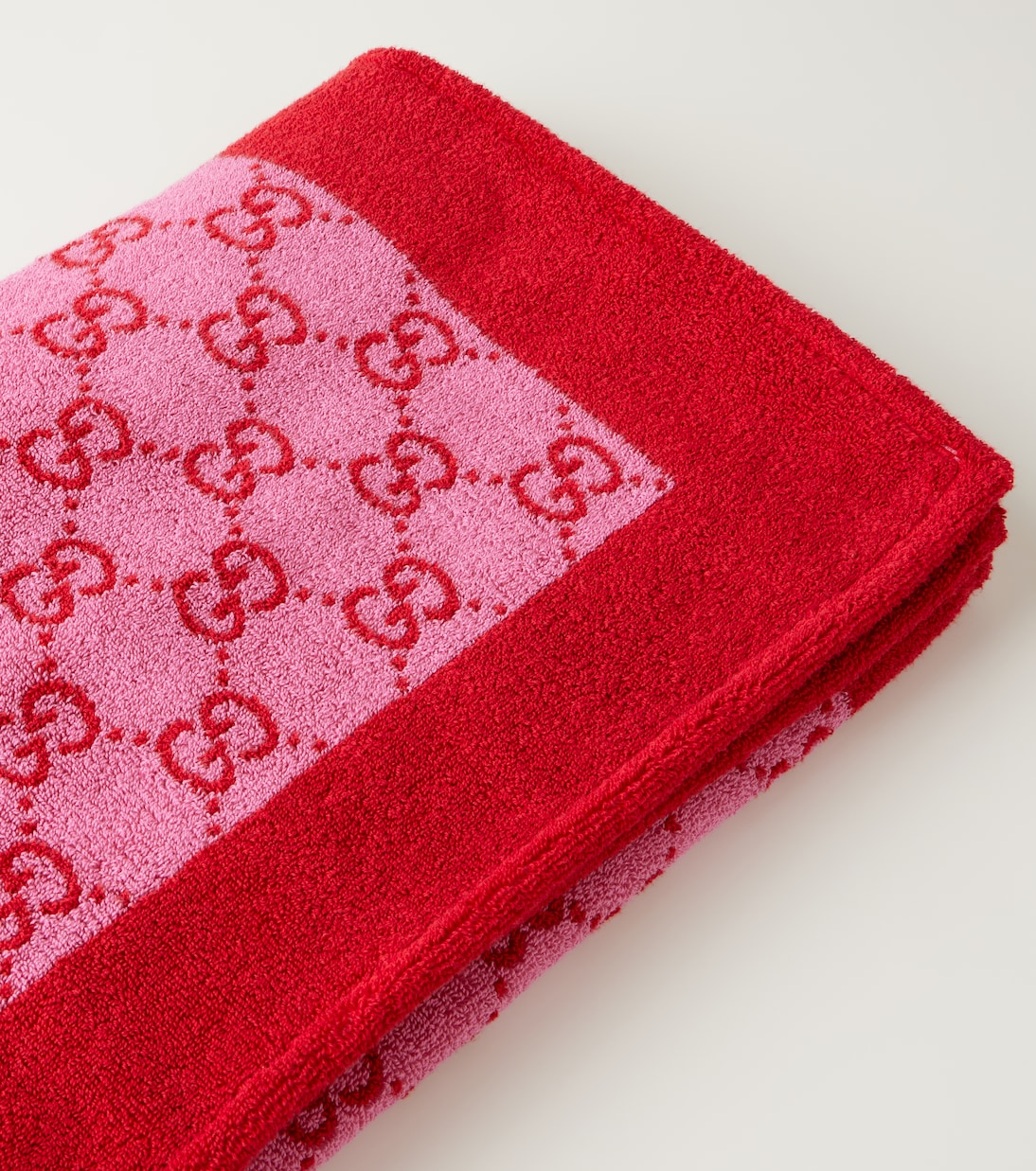 GG cotton terry beach blanket | Gucci