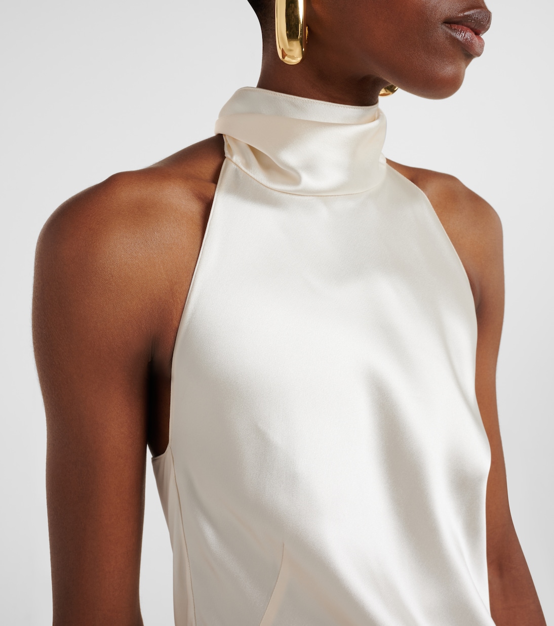 Bridal Robe Chilton aus Satin | Ralph Lauren Collection