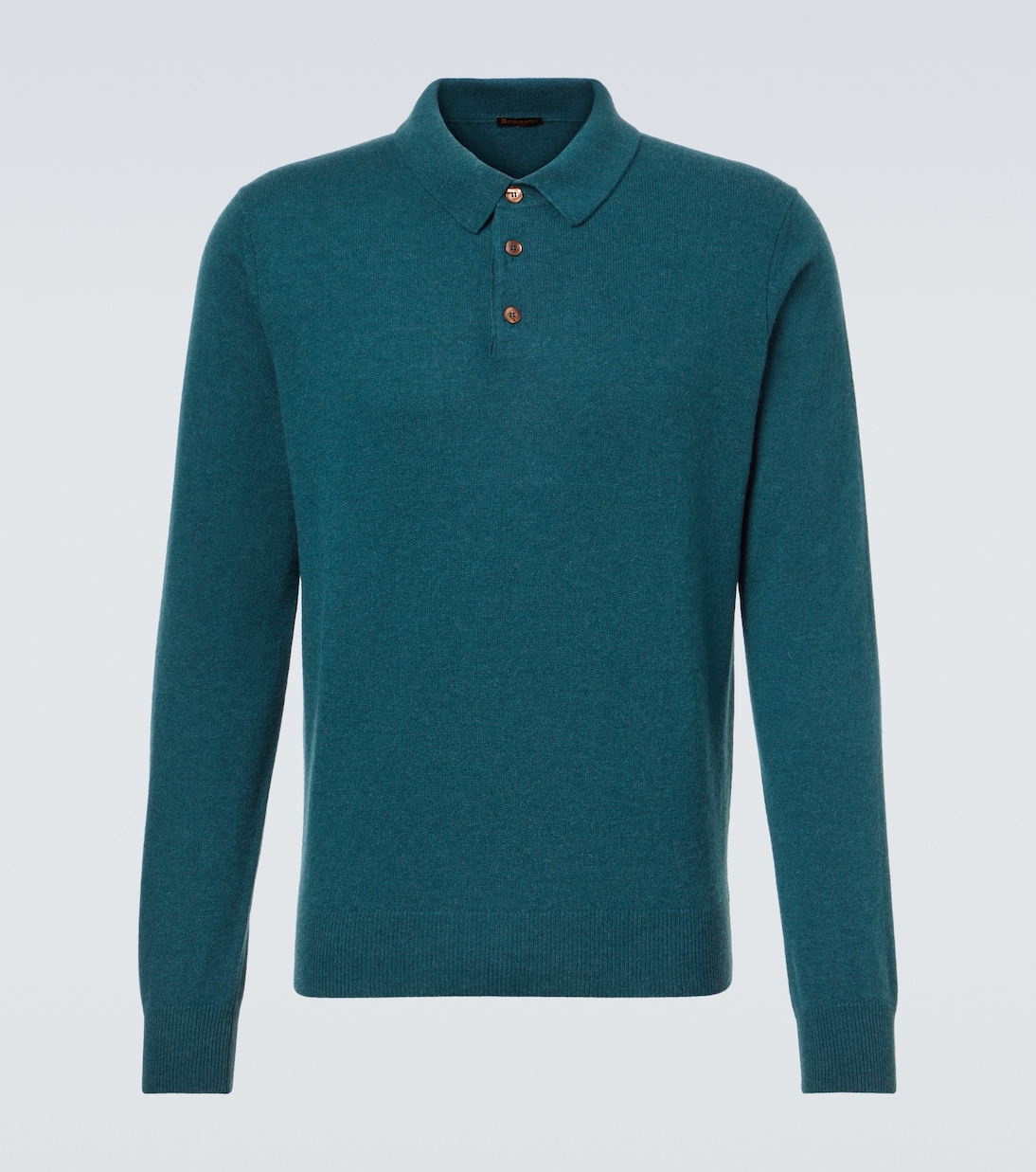 Cashmere polo sweater | Rubinacci
