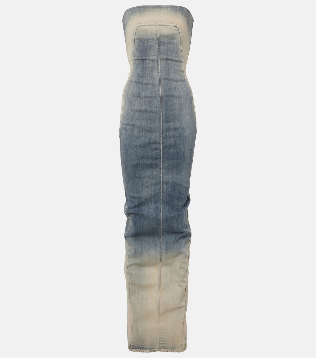Denim bustier dress | Rick Owens