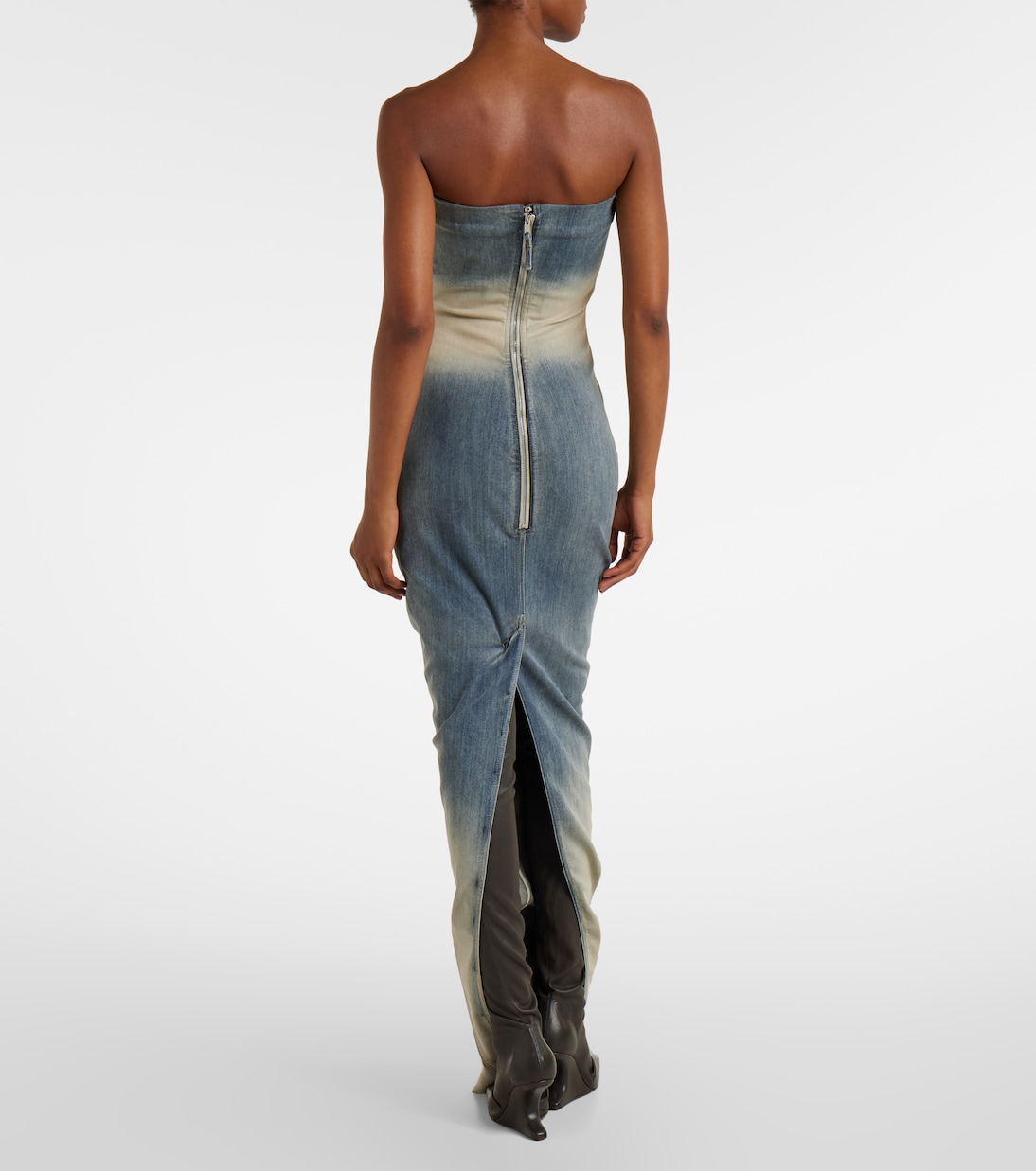 Denim bustier dress | Rick Owens