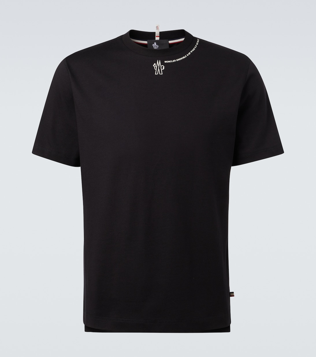 Camiseta de jersey de algodón con logo | Moncler Grenoble