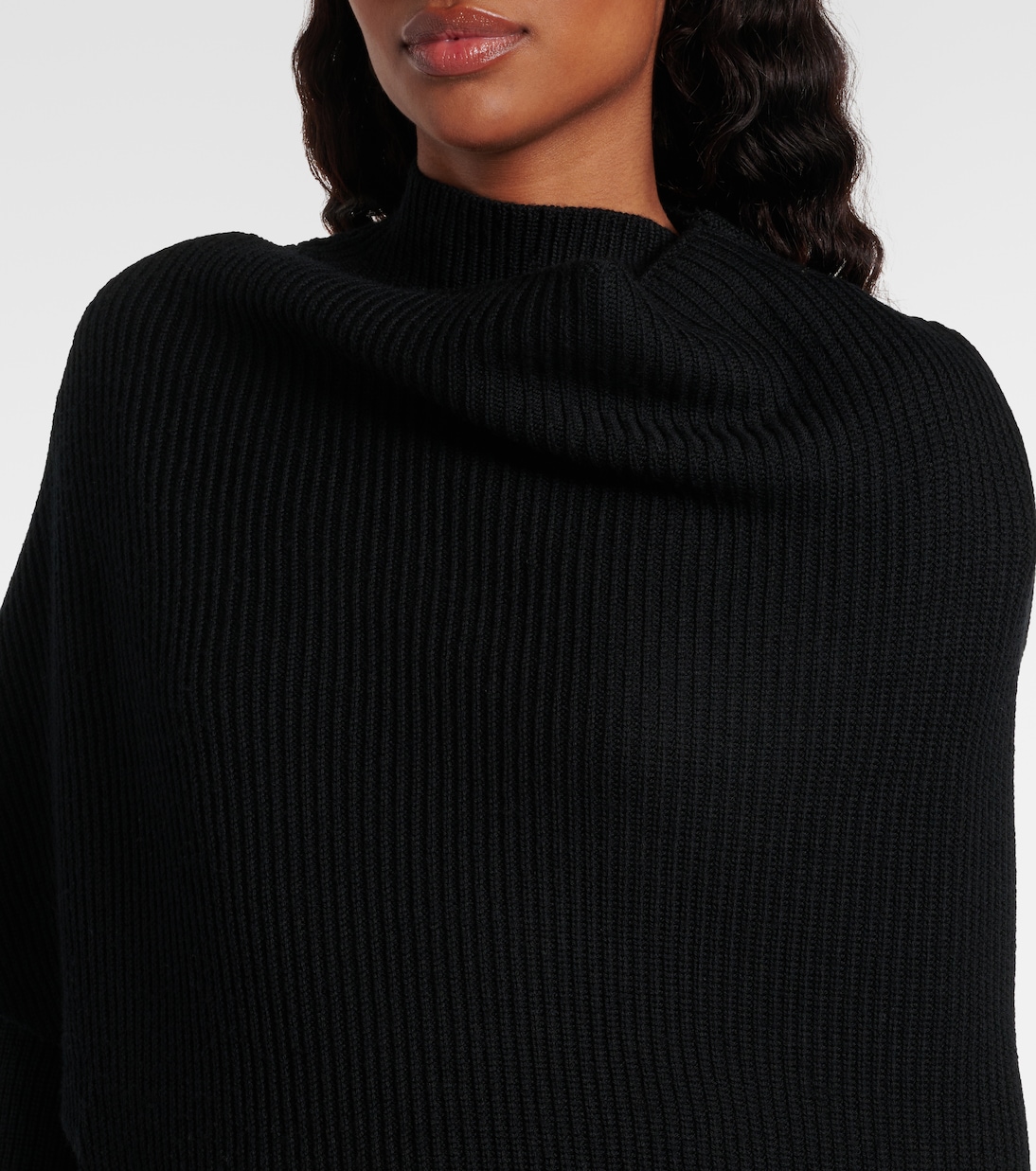 Draped wool sweater | Entire Studios