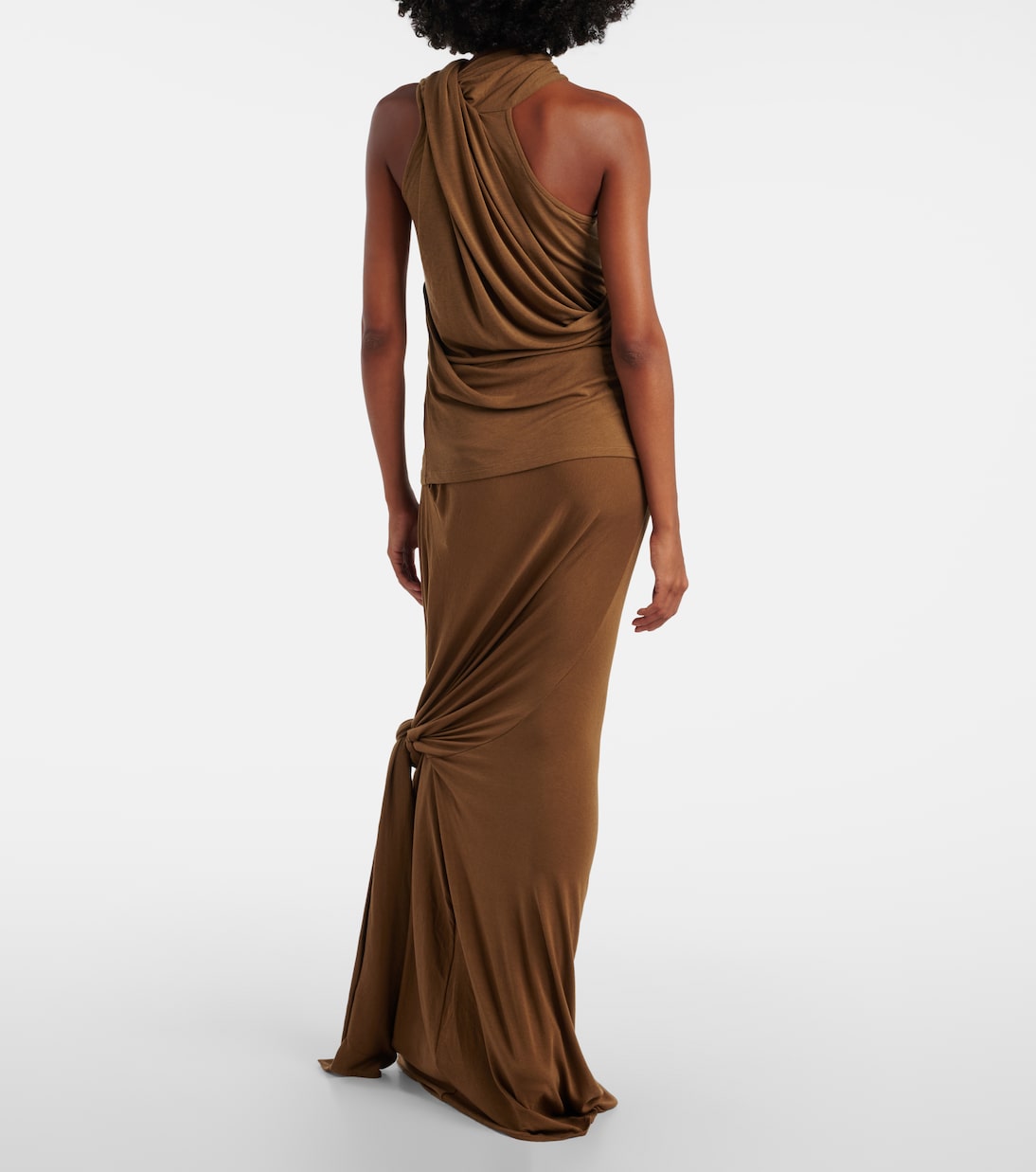 Draped jersey top | Entire Studios