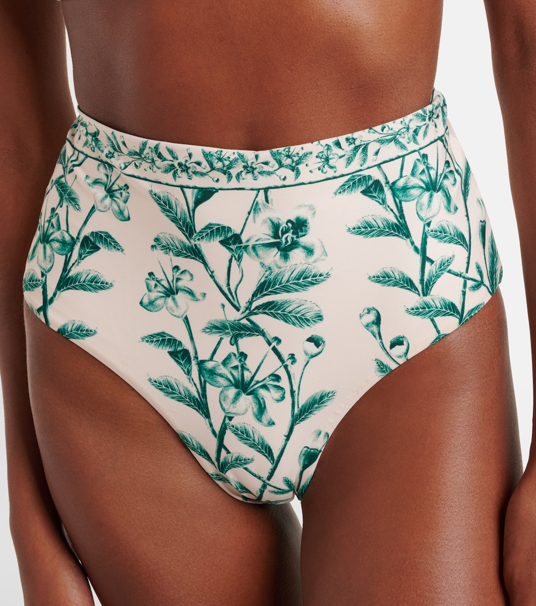 Magenta floral bikini bottoms  | Agua by Agua Bendita