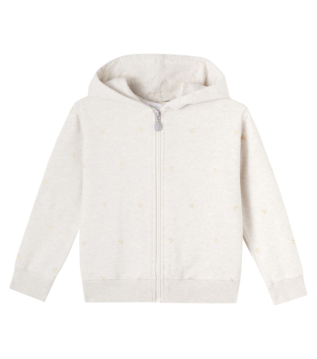 Talent printed cotton hoodie | Bonpoint