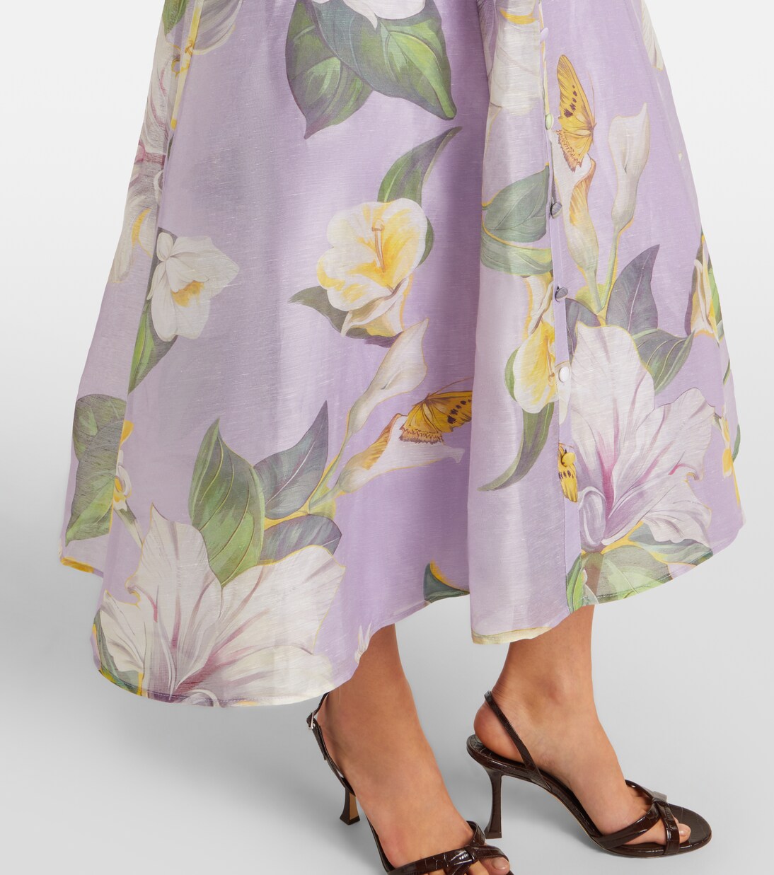 Katrina linen-blend shirt dress | Leo Lin