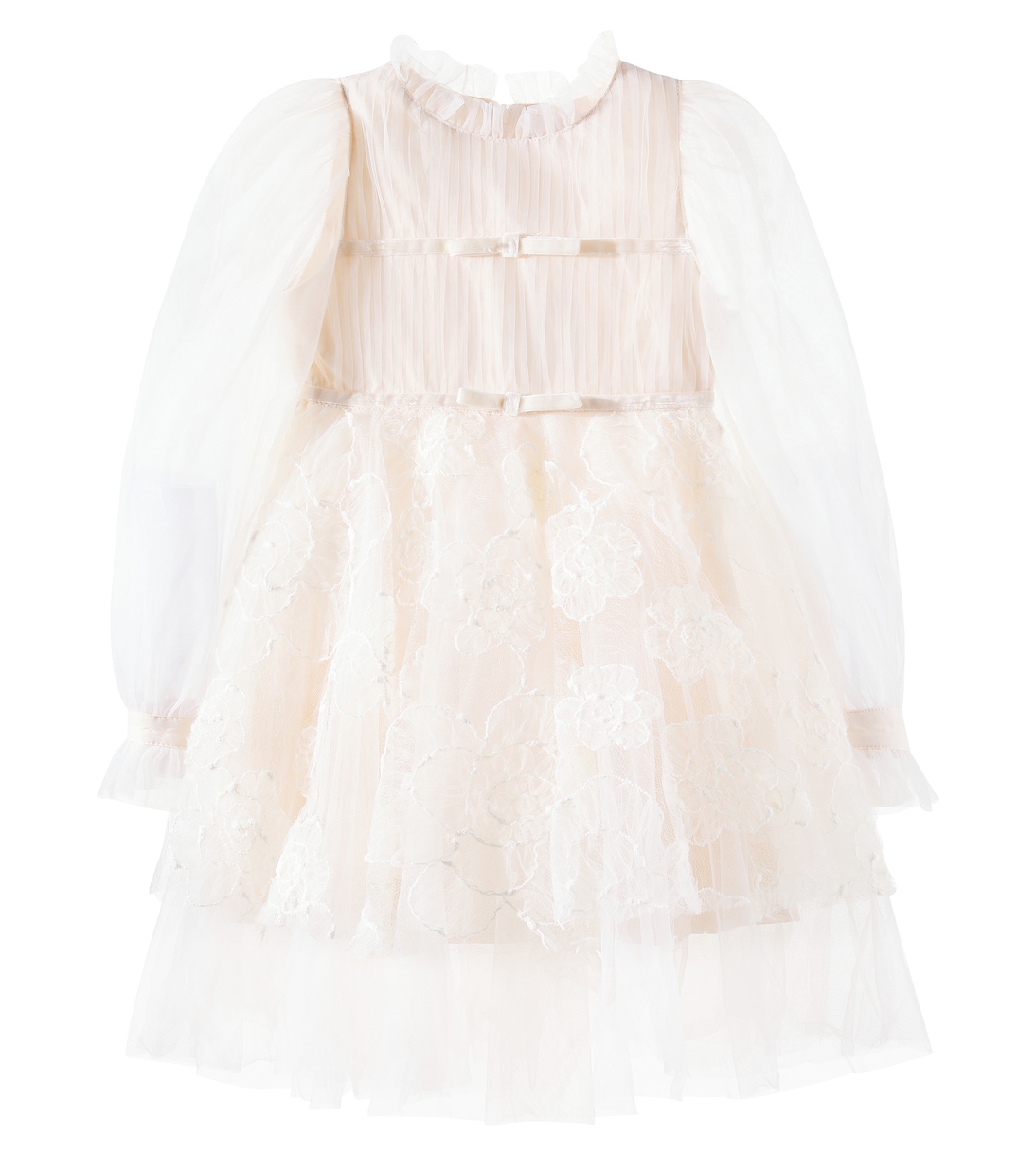 Embroidered tulle dress | Petite Amalie  