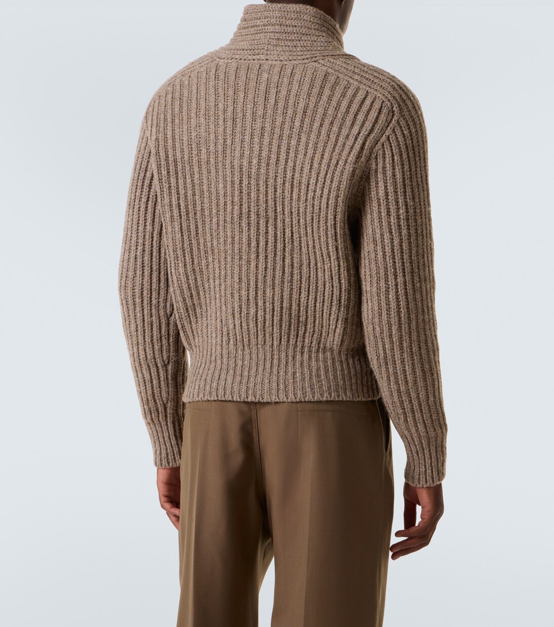 Ribbed-knit wool sweater | Burberry