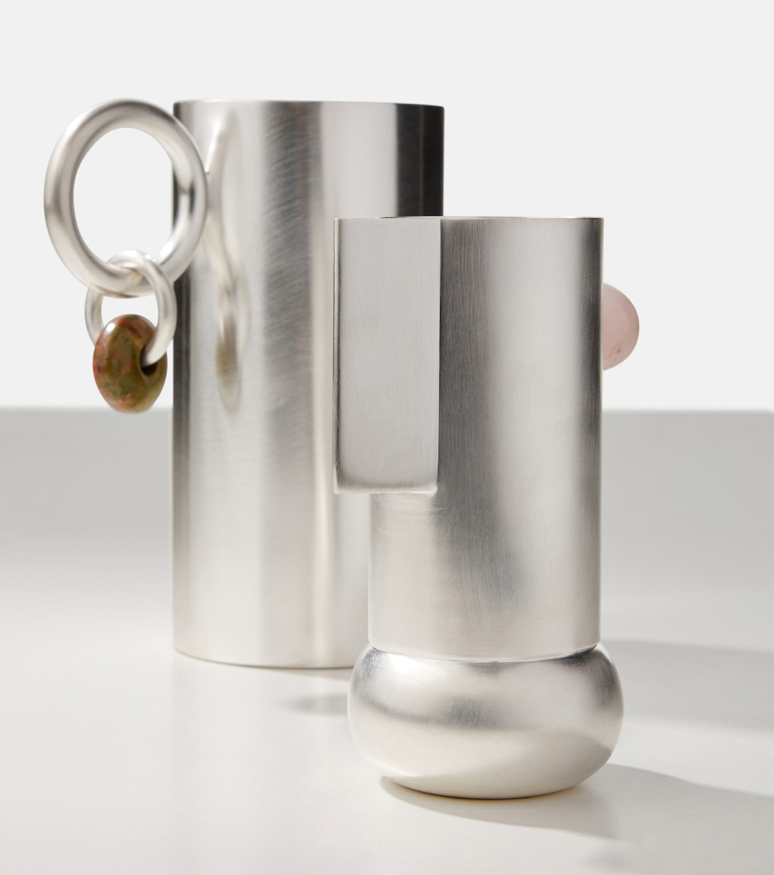 Embellished silver-plated pitcher | Natalia Criado