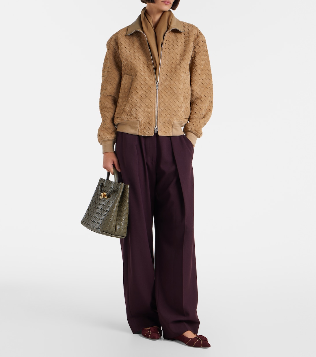 Ballerine in suede | Gianvito Rossi