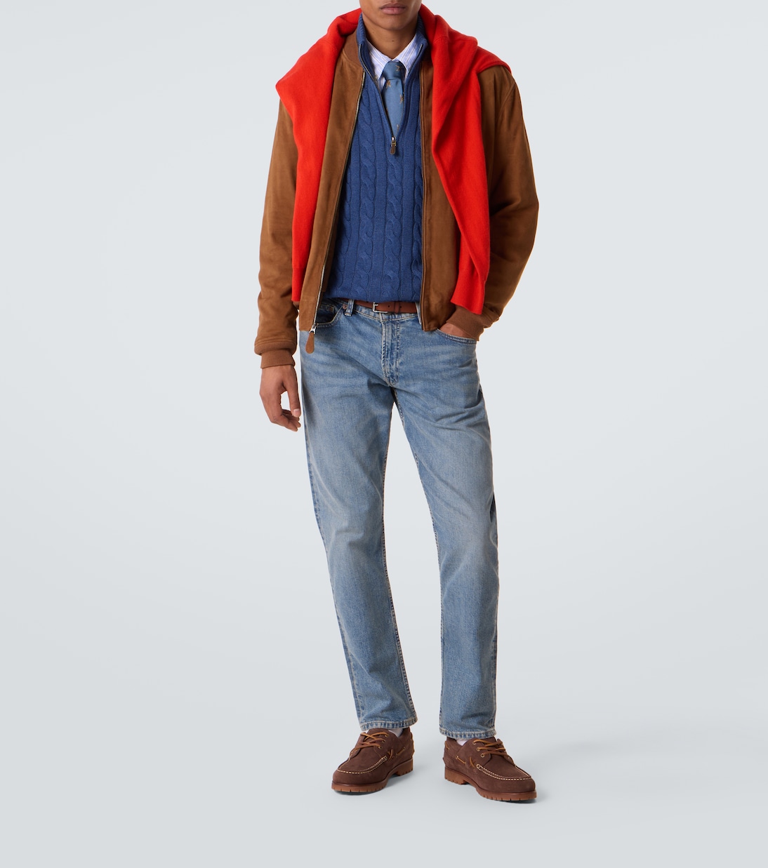 Cable-knit cotton sweater  | Polo Ralph Lauren