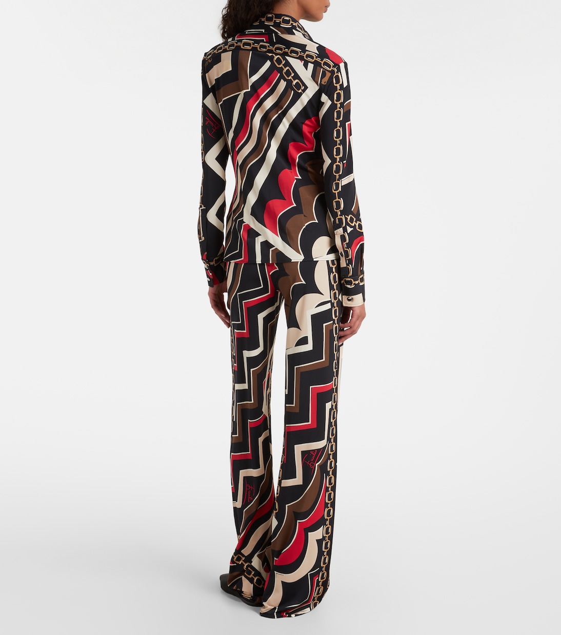 Istrice satin jersey shirt | Pucci