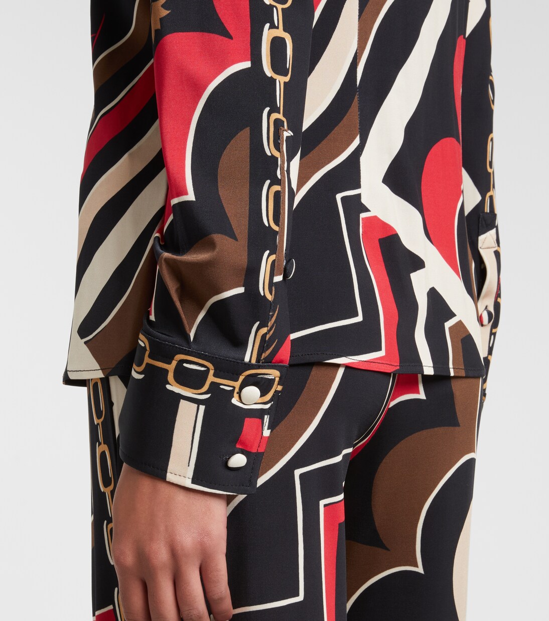 Istrice satin jersey shirt | Pucci
