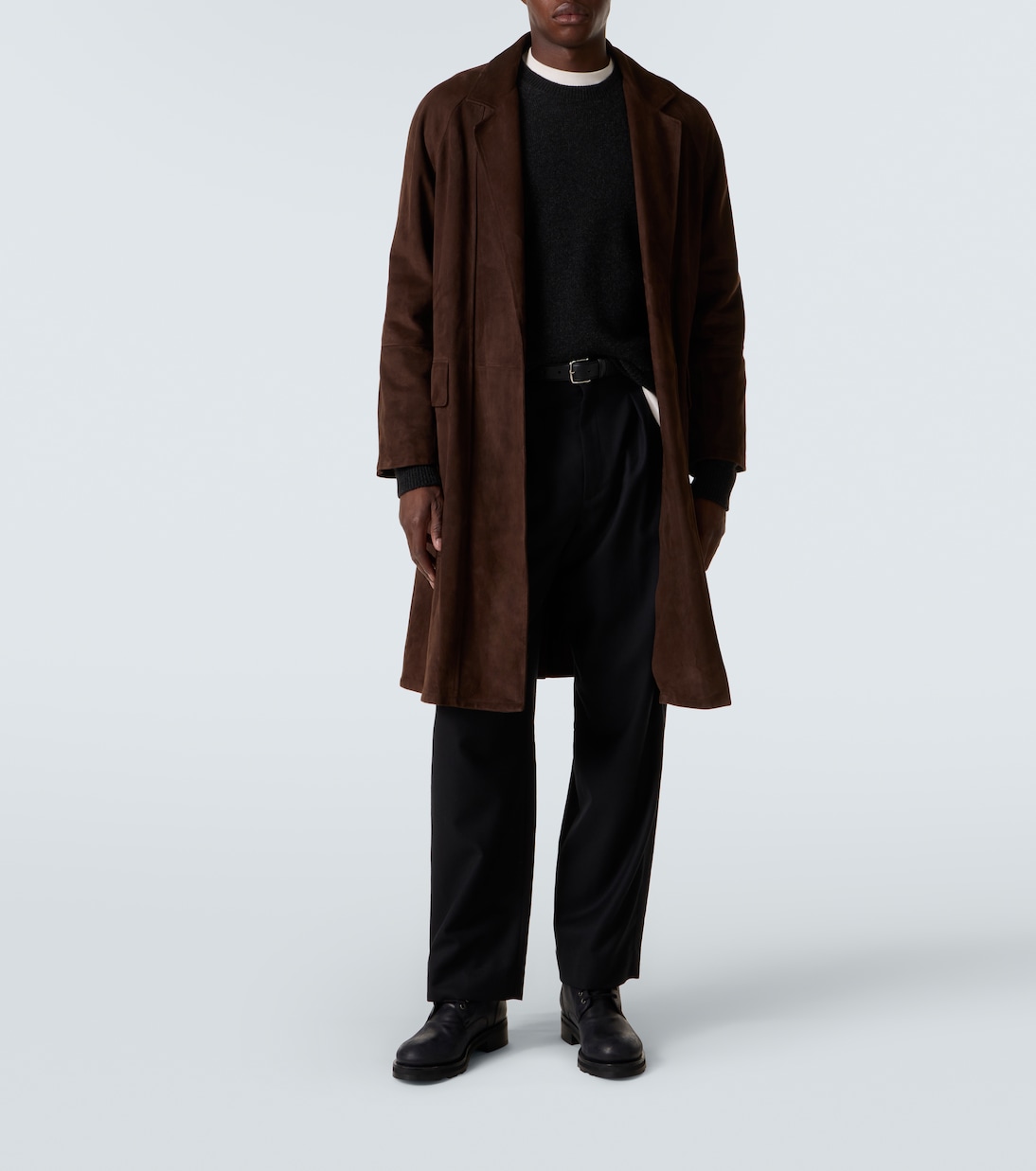 Leather combat boots | The Row