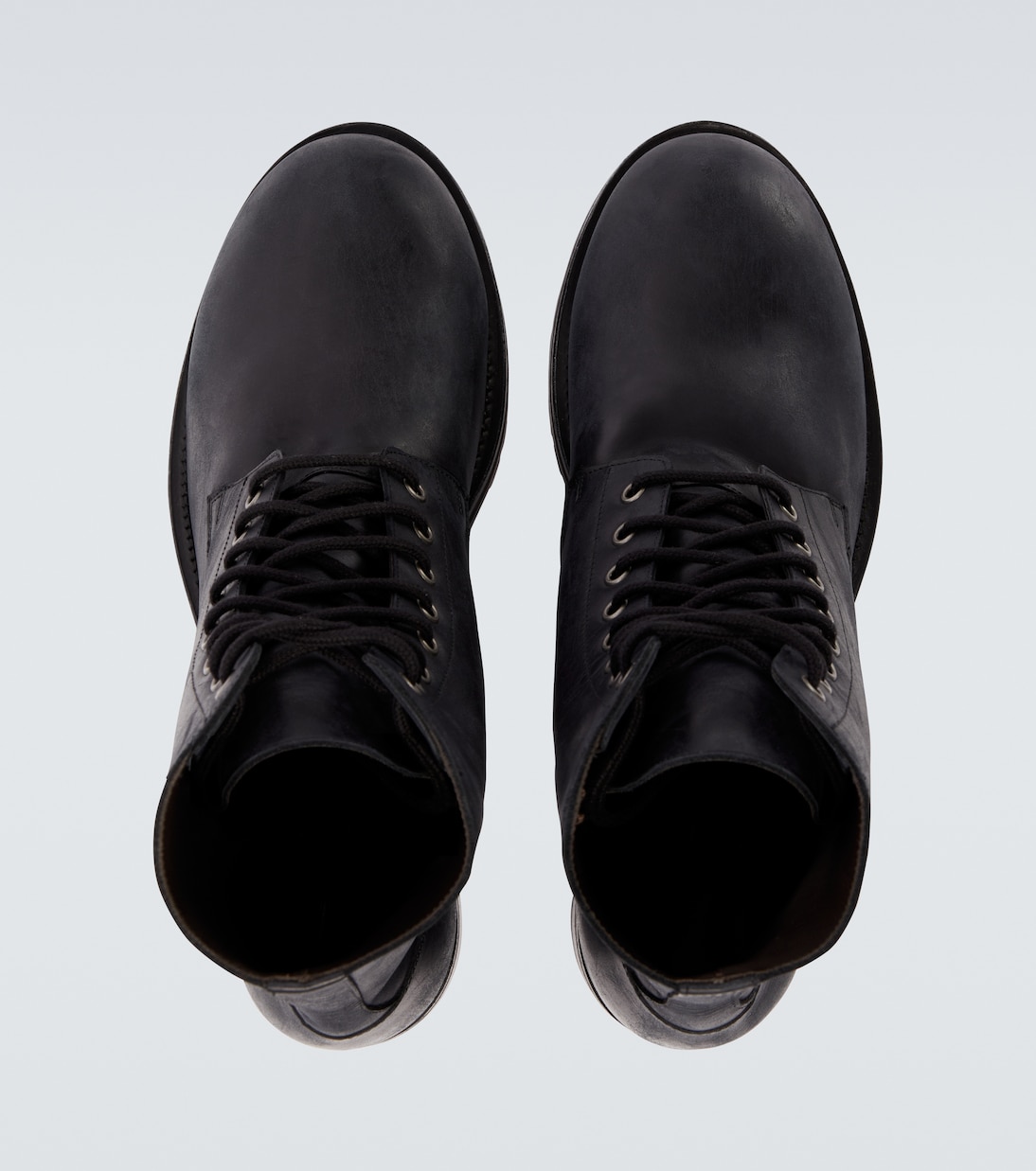 Leather combat boots | The Row