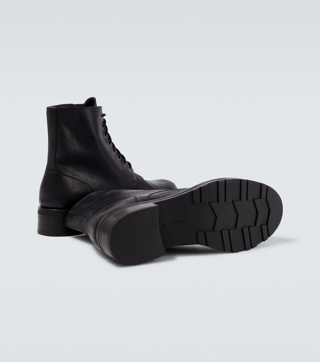 Leather combat boots | The Row