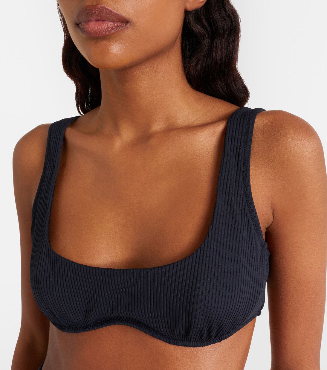 Bikini-Oberteil Kaia aus Rippstrick | Montce