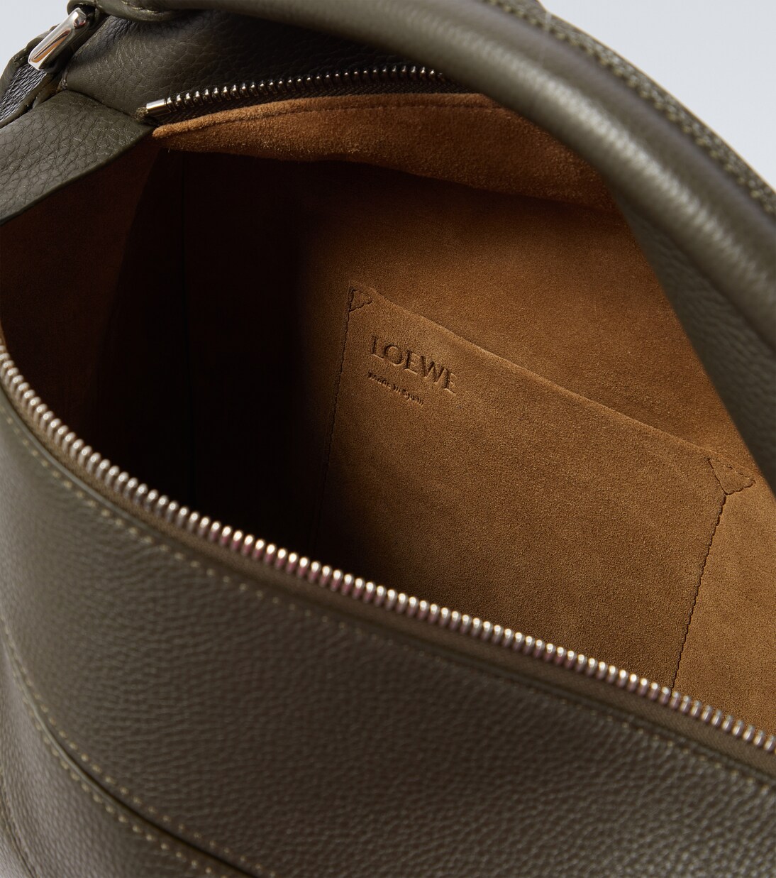 Puzzle Large leather top-handle bag | Loewe