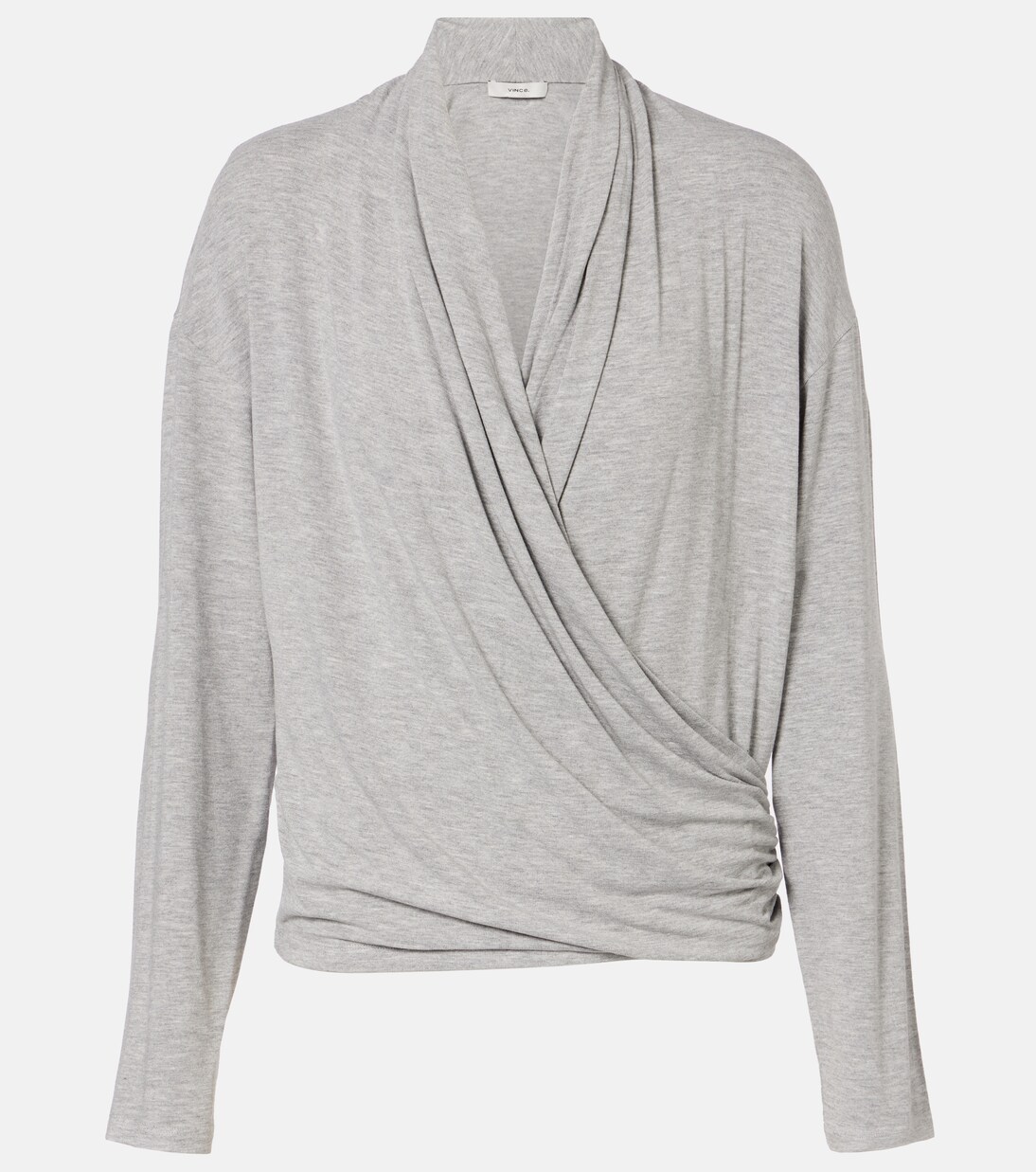 Draped jersey top | Vince