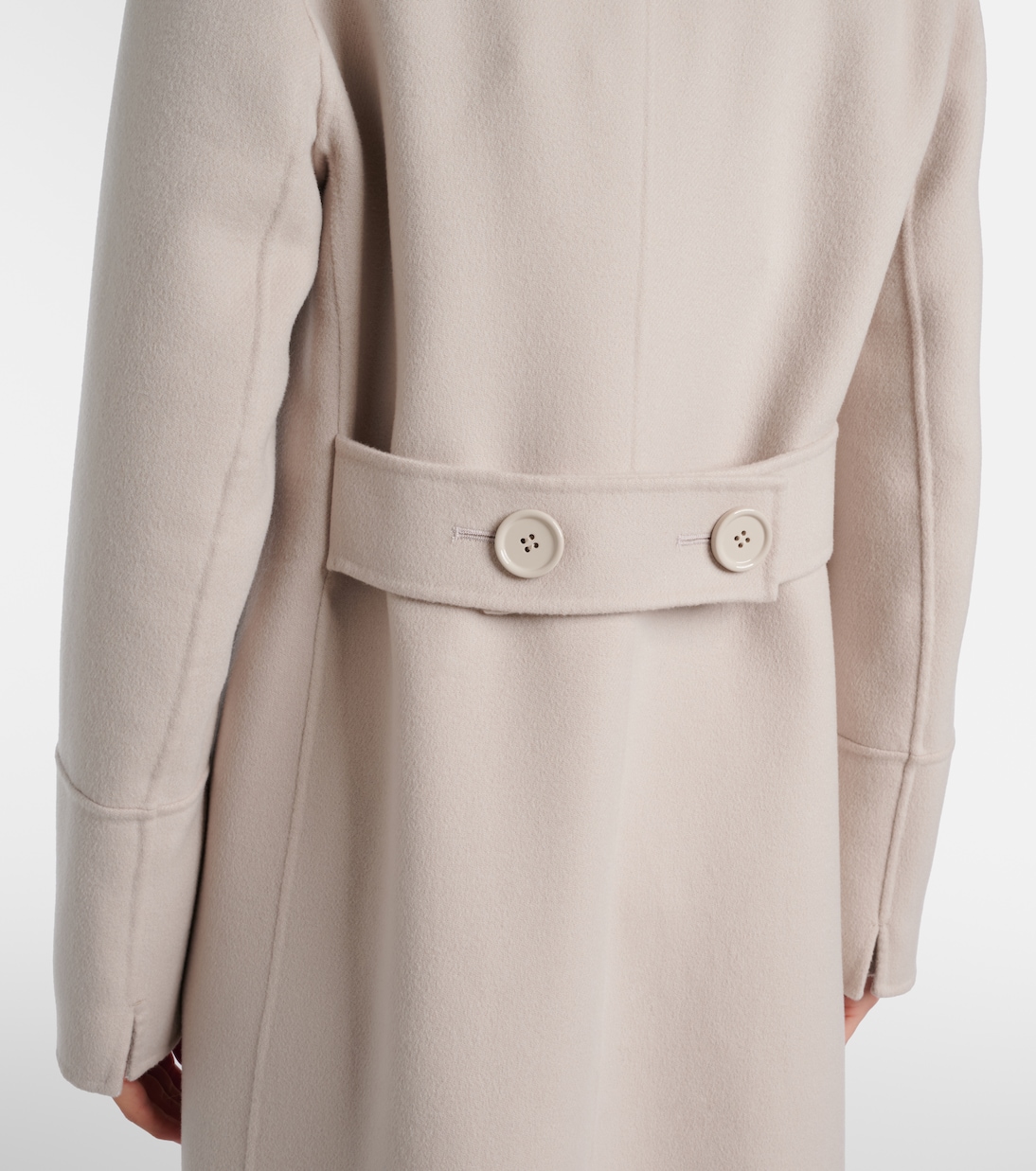 Custodi double-breasted virgin wool coat | 'S Max Mara