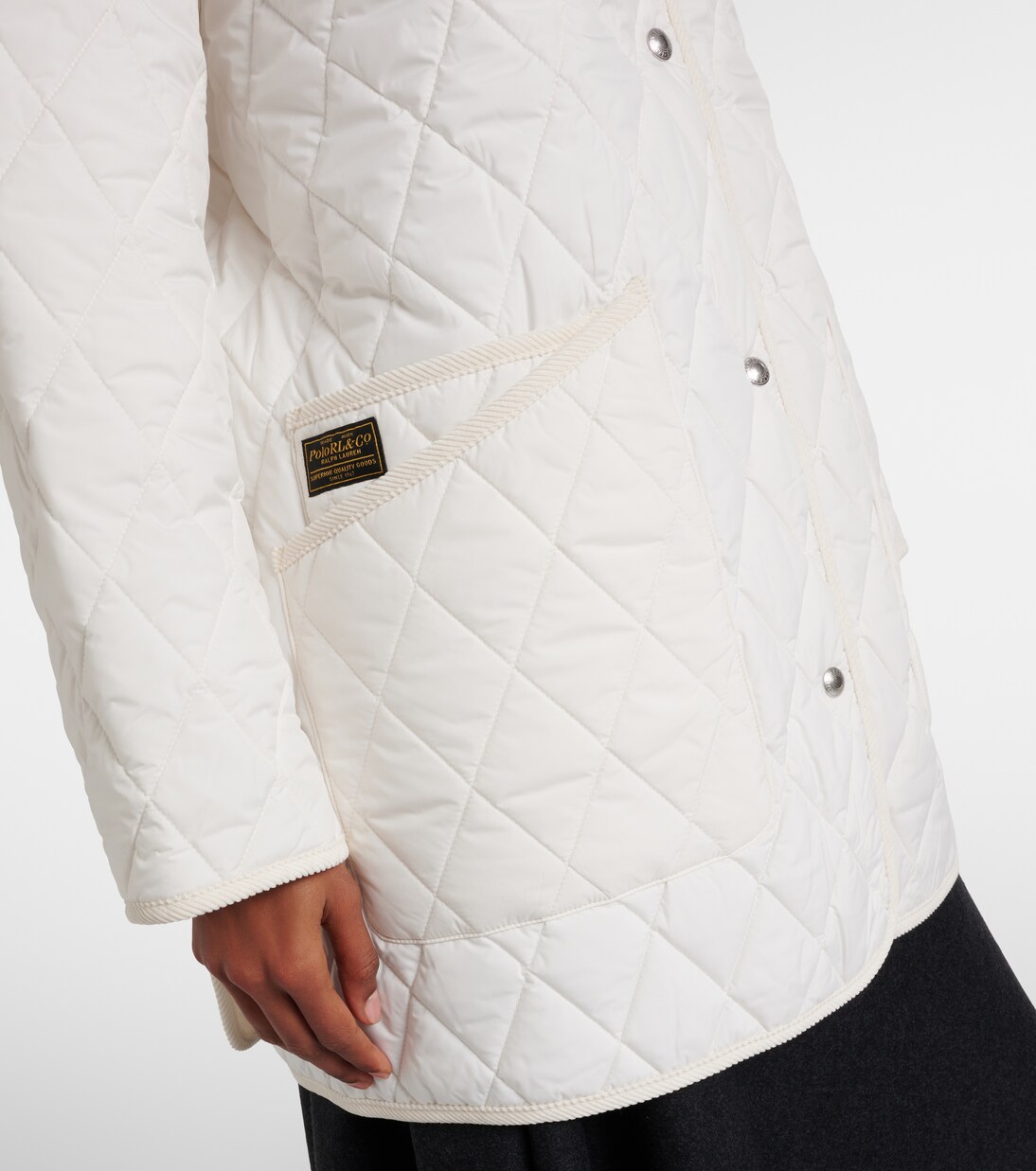 Abrigo acolchado con pana logo | Polo Ralph Lauren