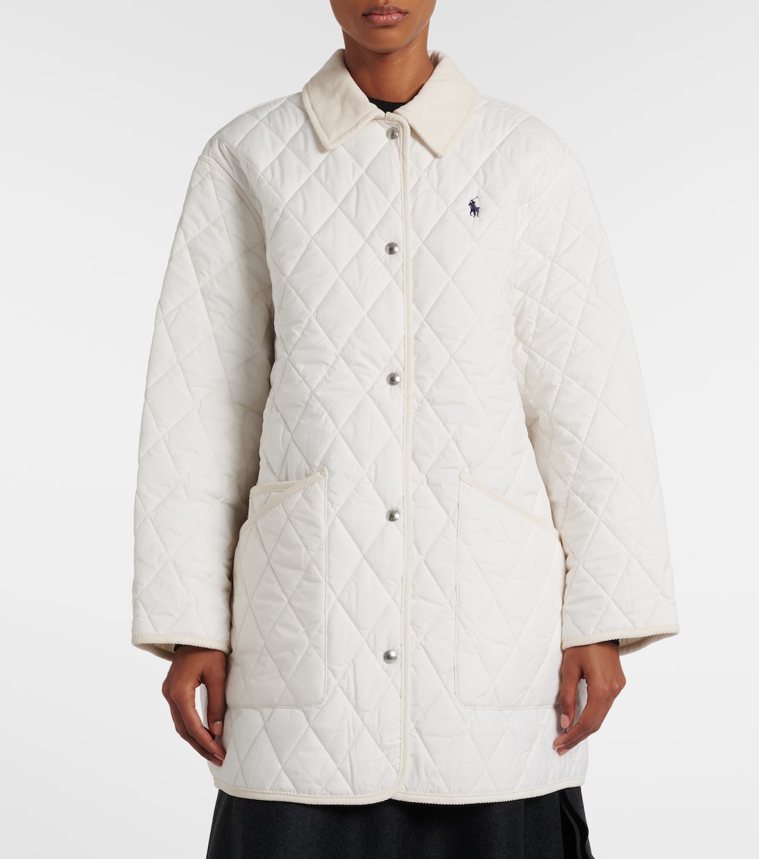 Abrigo acolchado con pana logo | Polo Ralph Lauren