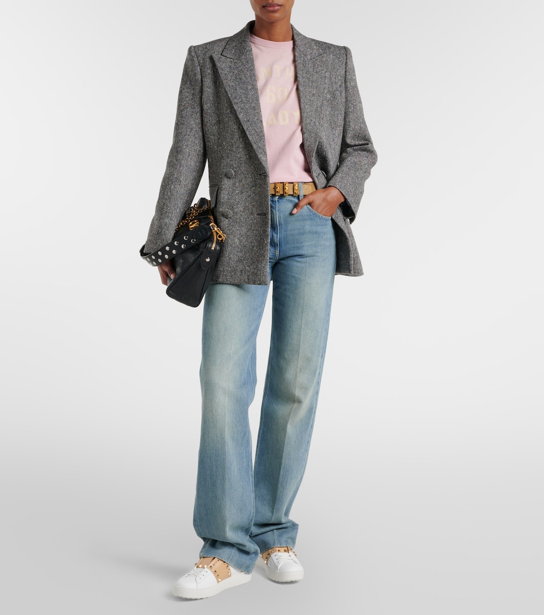 Rockstud leather sneakers | Valentino Garavani