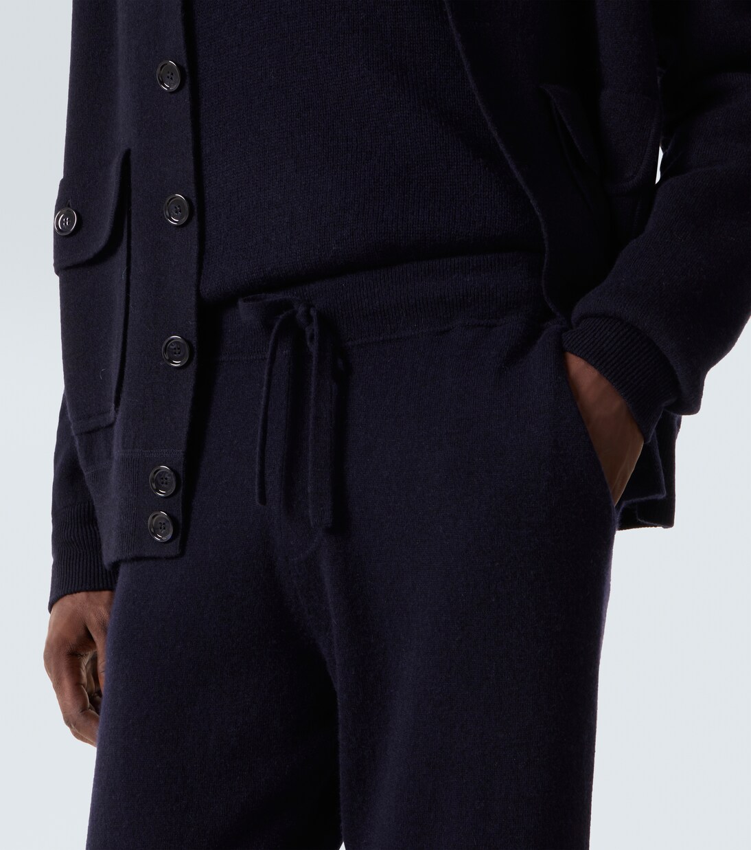 Wool and cashmere sweatpants | Allude