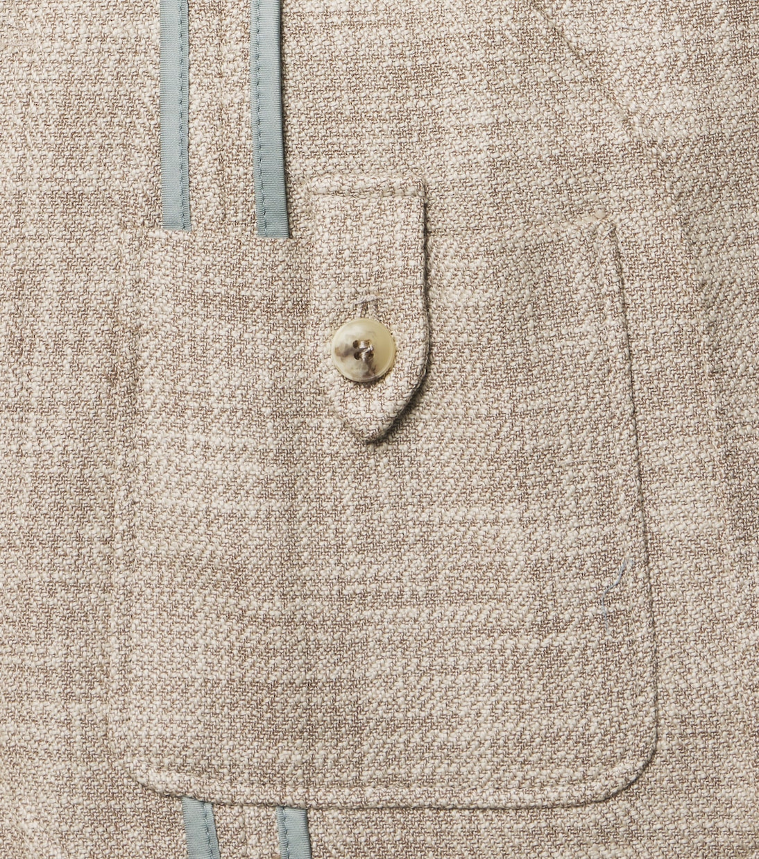 Cotton, wool, and silk blazer | Canali
