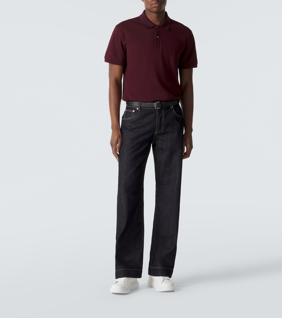 Zapatillas oversized de piel | McQueen