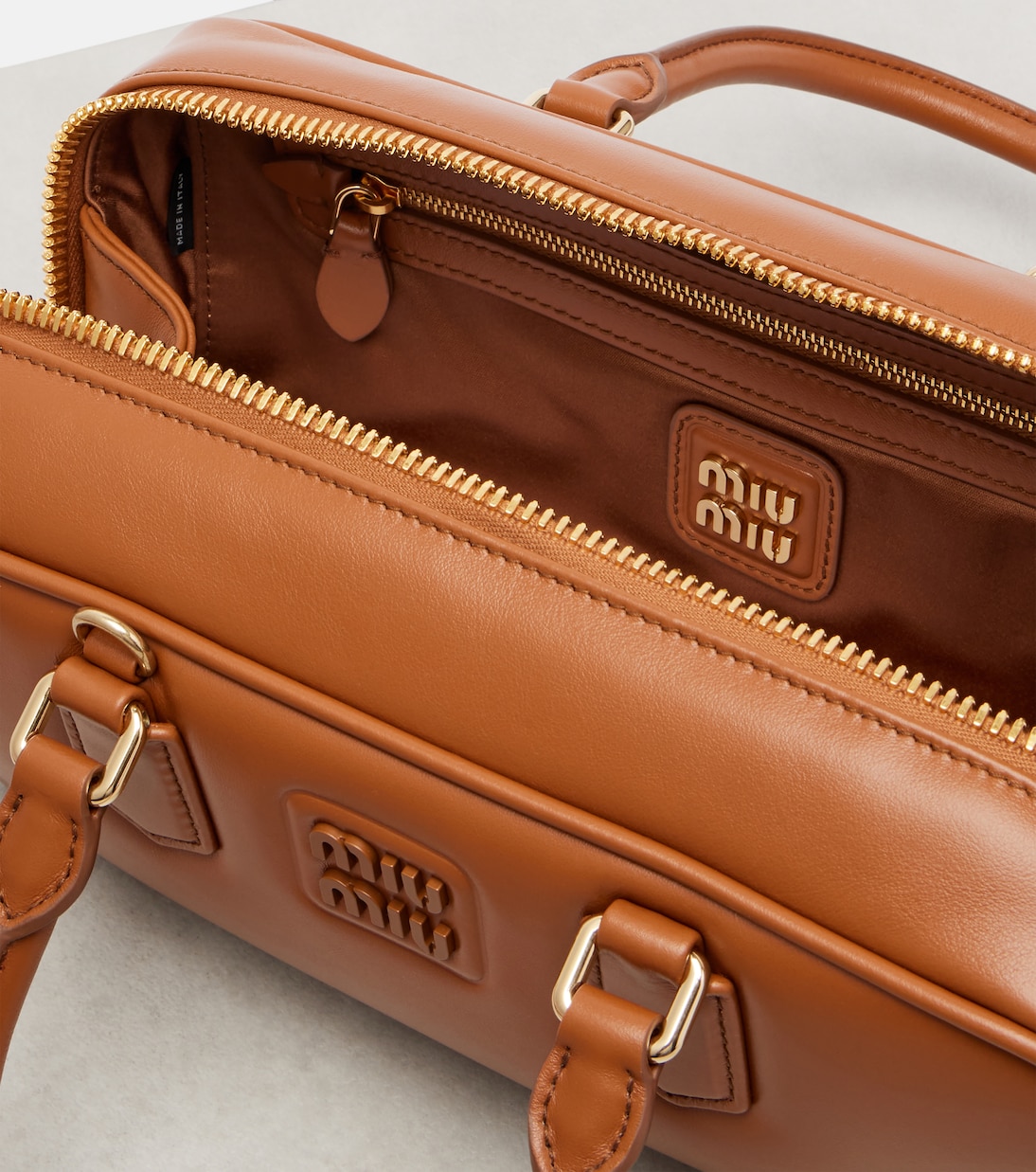 Tote Bag Arcadie aus Leder | Miu Miu