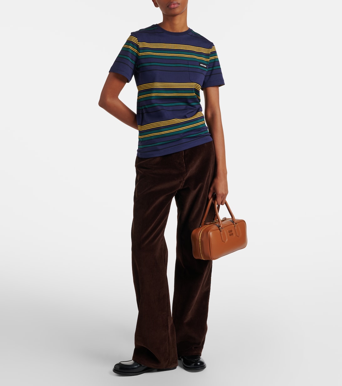 Tote Bag Arcadie aus Leder | Miu Miu