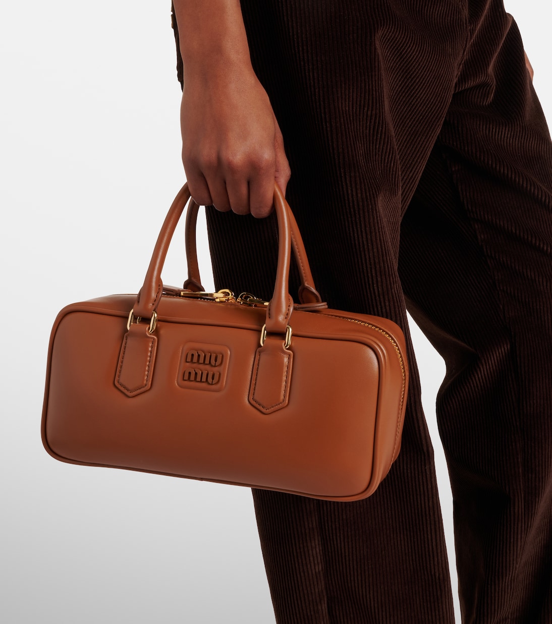 Tote Bag Arcadie aus Leder | Miu Miu