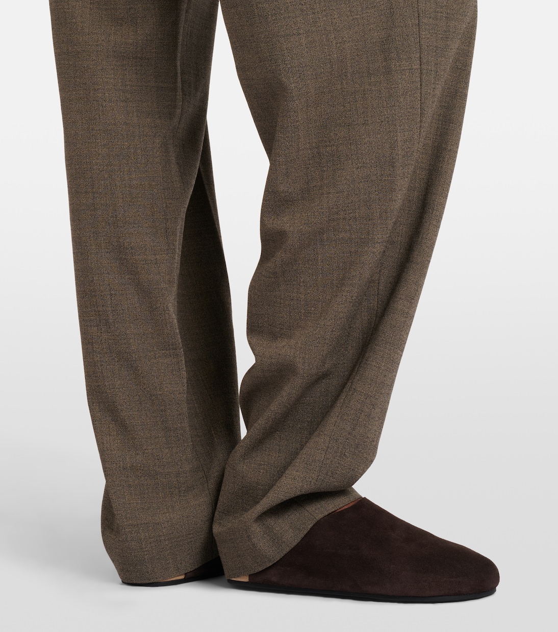 Gianni wool straight pants | The Row