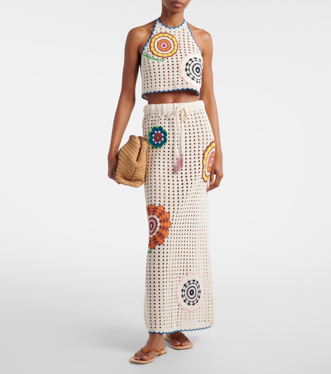 Freja suede thong sandals | Staud