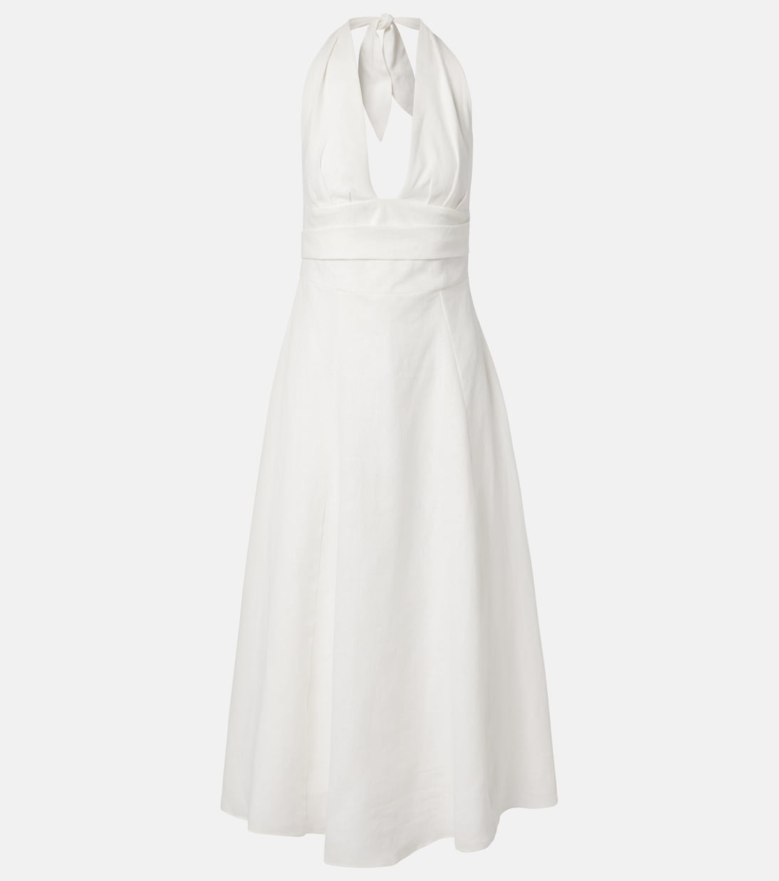 Midikleid Bianca aus Leinen | Faithfull