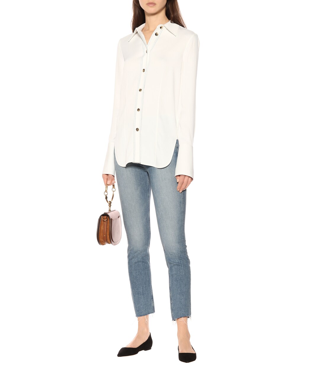 Ballerinas Romy aus Veloursleder | Jimmy Choo