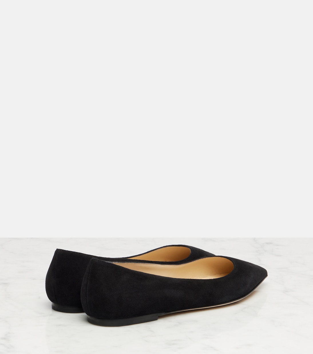Romy suede ballet flats | Jimmy Choo