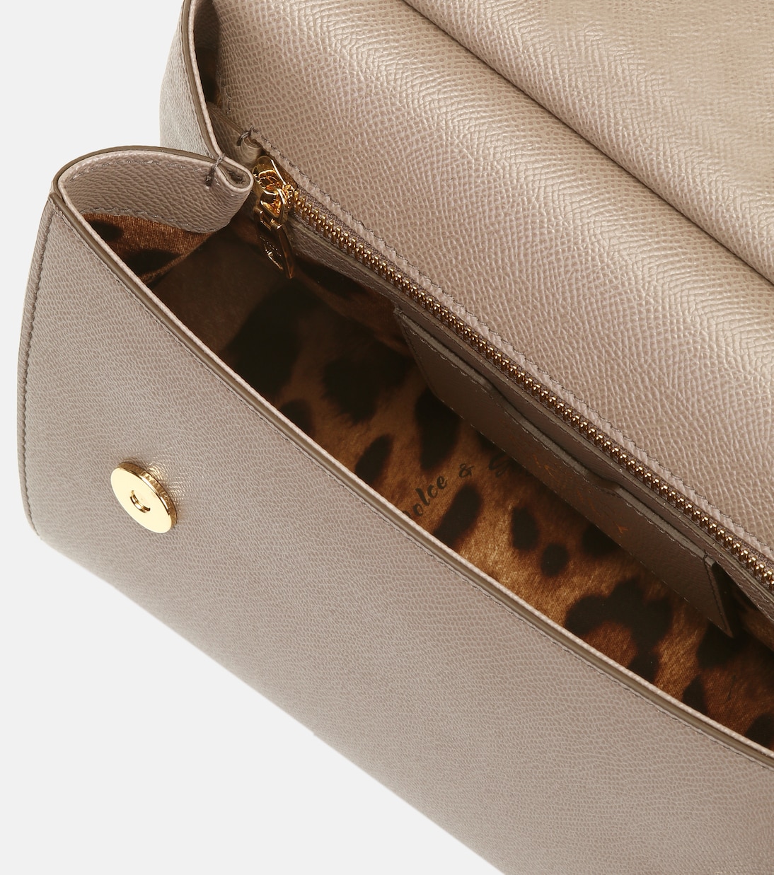 Borsa Sicily Medium in pelle | Dolce&Gabbana