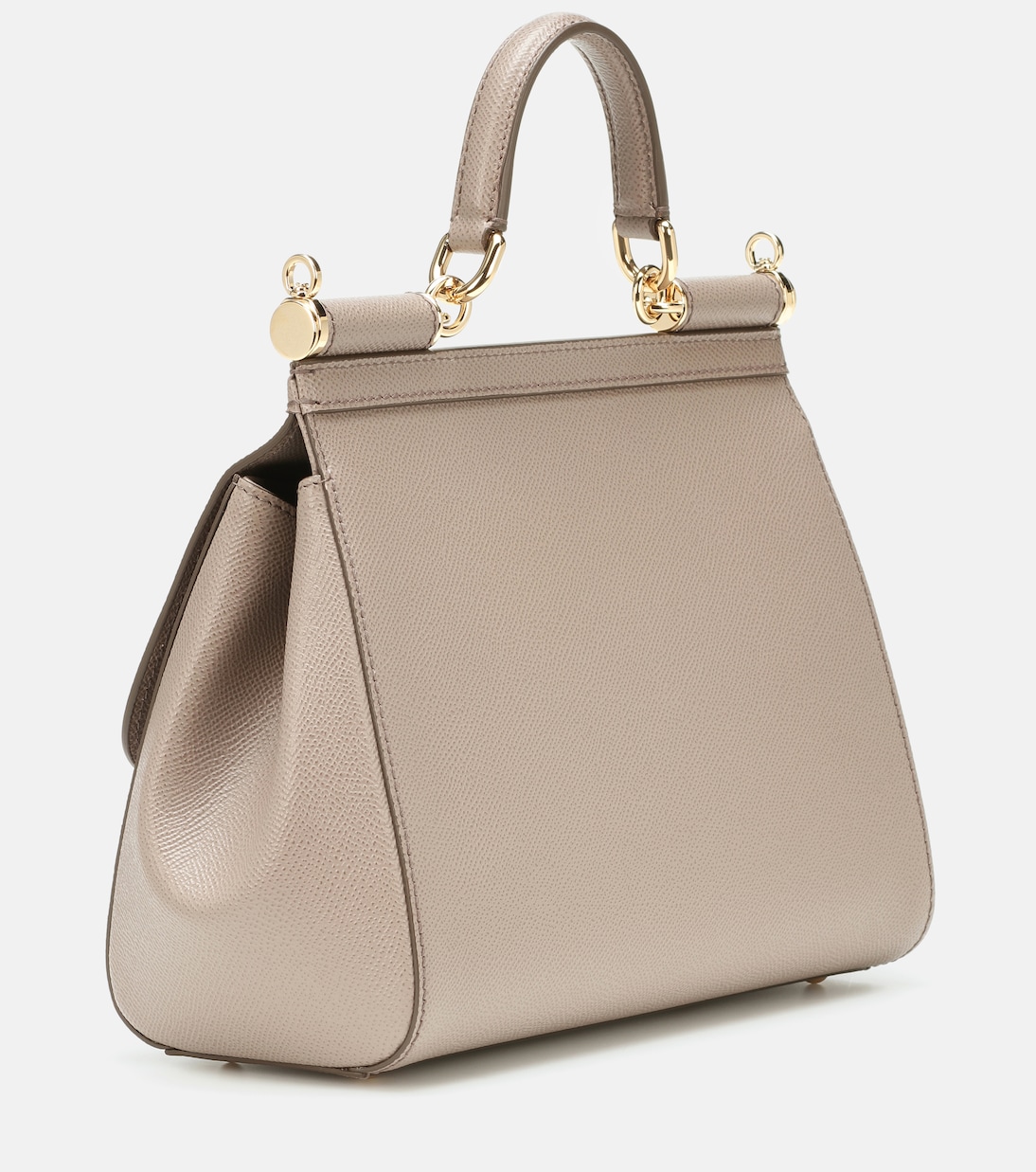 Borsa Sicily Medium in pelle | Dolce&Gabbana